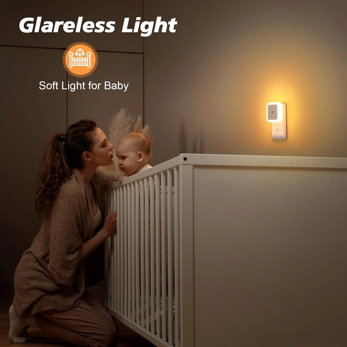(Pack of 2) Smart Sensor LED Night Lamp