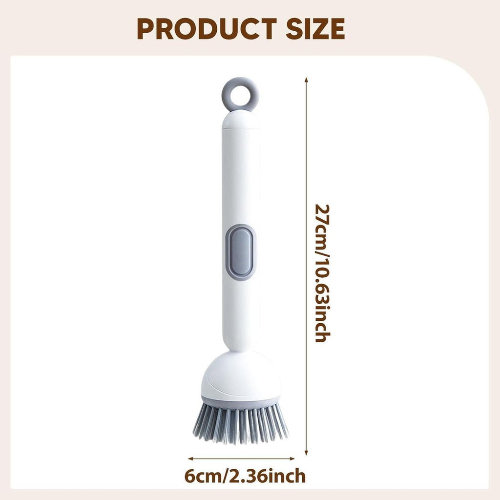 Rotating Dispenser Cleaning Brush.