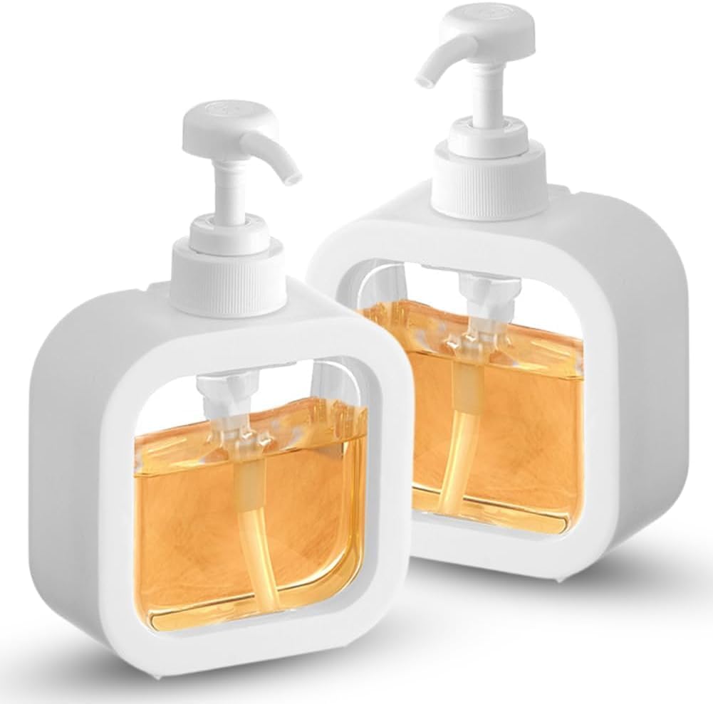 Transparent Soap Dispenser Bottle (Buy 1 Get 1 Free)
