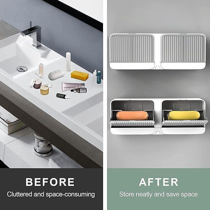 Bathroom and Wash Basin Soap Box