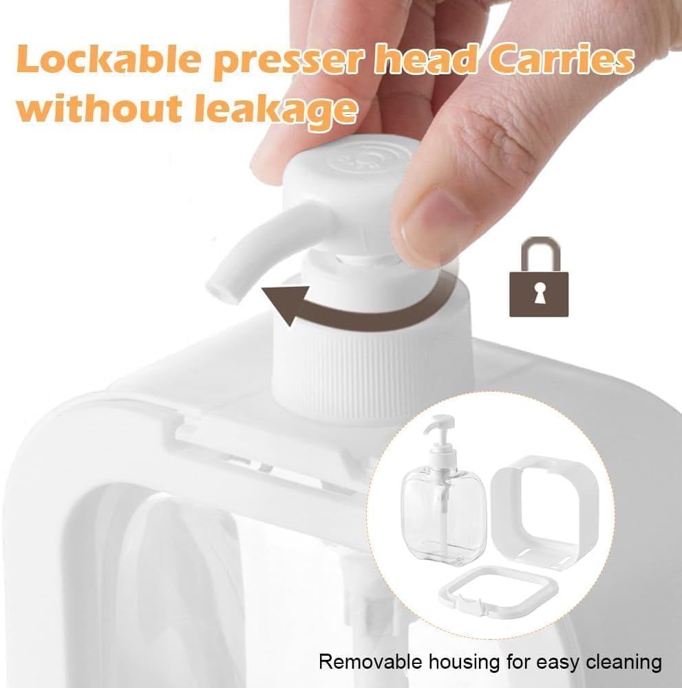 Transparent Soap Dispenser Bottle (Buy 1 Get 1 Free).