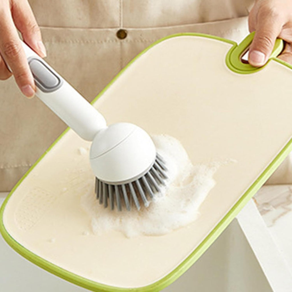 Rotating Dispenser Cleaning Brush
