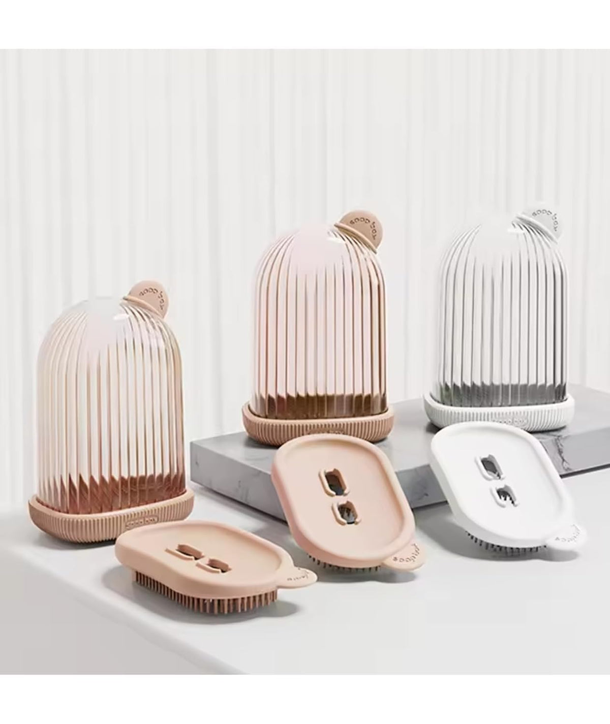 2 in 1 Soap holder with Bath Brush (Buy 1 Get 1 FREE).