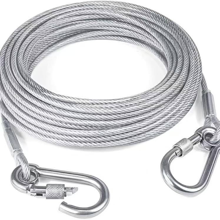 Heavy-Duty Stainless Steel Clothesline with Carabiner Hooks (BUY 1 GET 1 FREE)