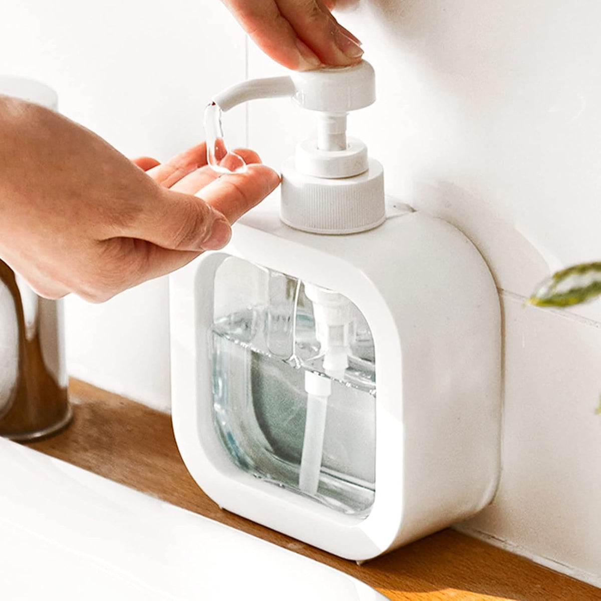 Transparent Soap Dispenser Bottle (Buy 1 Get 1 Free)