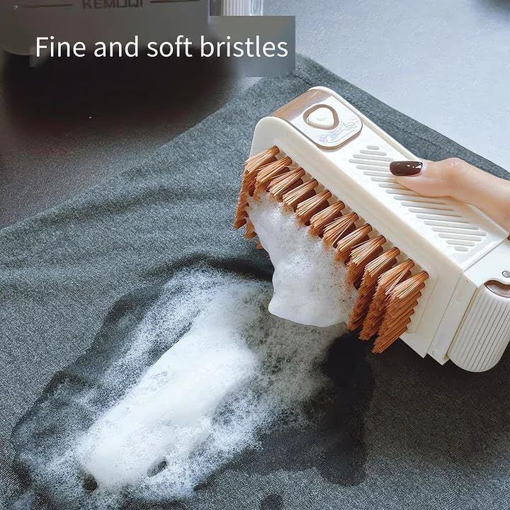 2 in 1 Cloth Washing Brush Foaming Soap Box with Roller Scrub