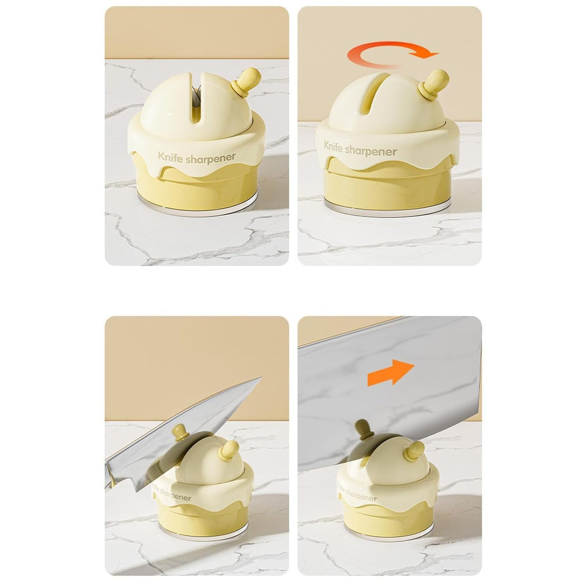 Cupcake Design Cute Kinfe Sharpner