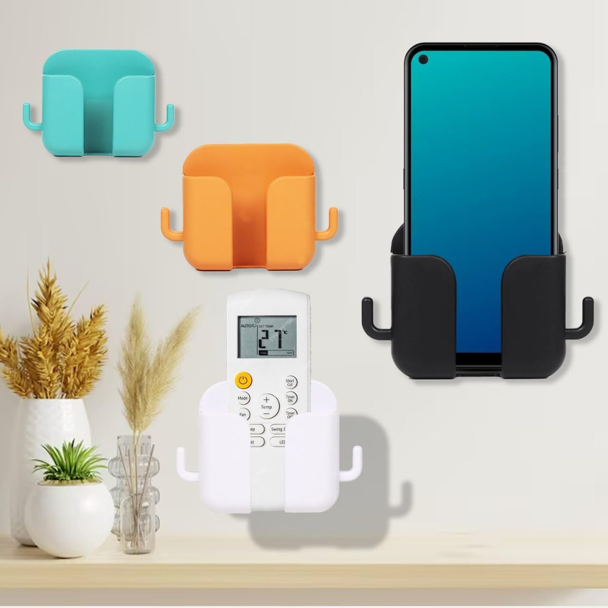 Wall Mounted Phone holder (Free Dual-sided tape on every order).