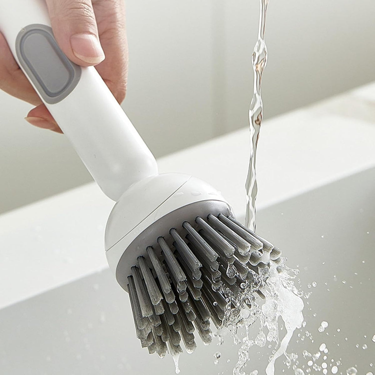 Rotating Dispenser Cleaning Brush