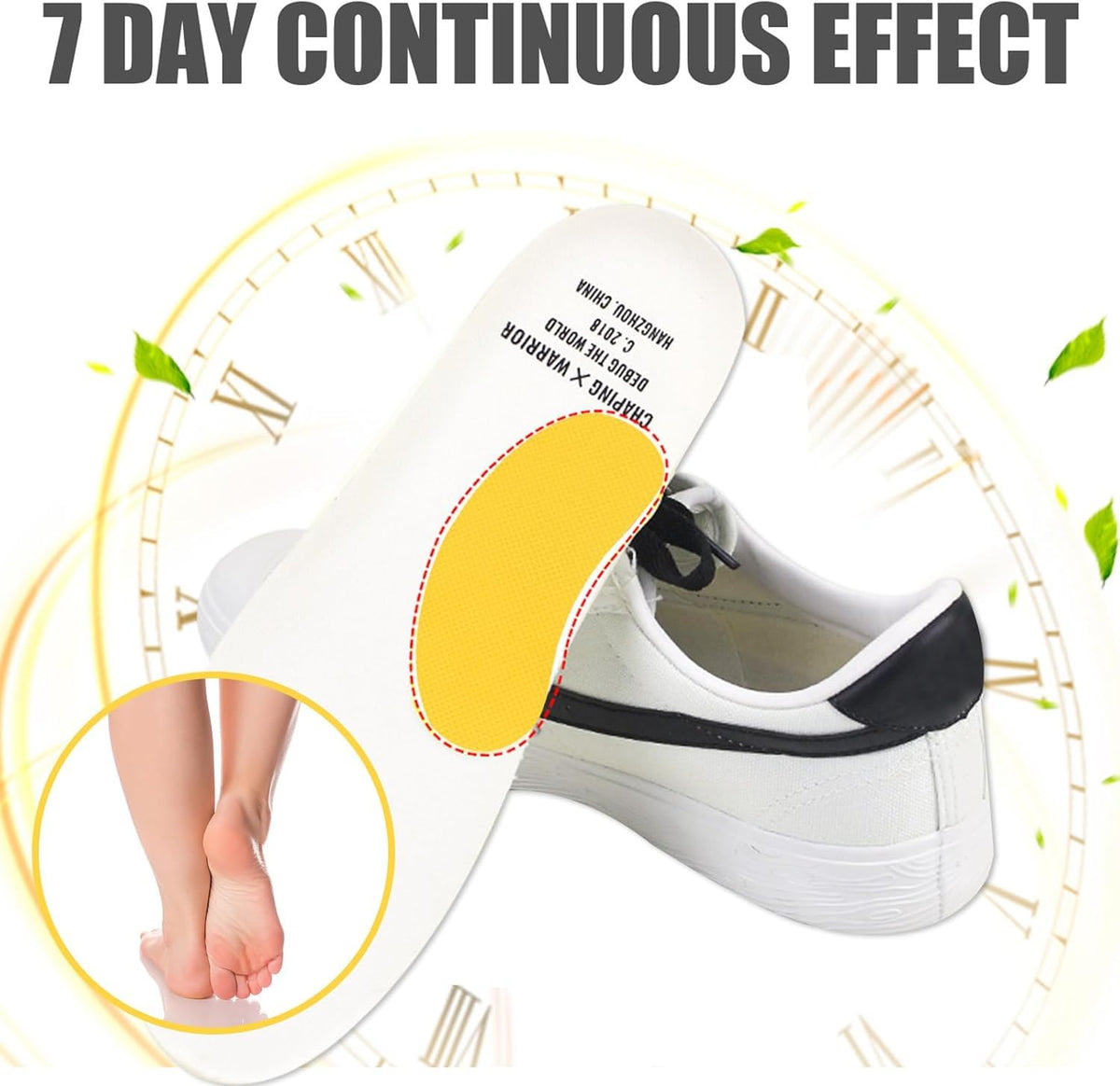 Shoe & Foot Deodorant Patch (Pack of 20 Patches)