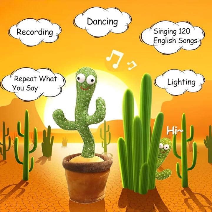 Dancing & Talking Cactus Toy