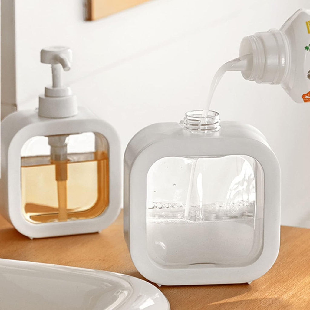 Transparent Soap Dispenser Bottle (Buy 1 Get 1 Free)