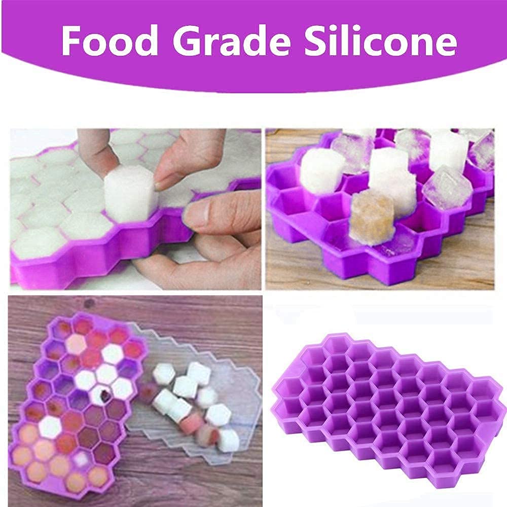 Honeycomb Ice Cube Tray (Pack of 4)