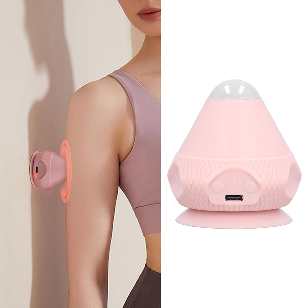 Trigger point self-massage ball with suction cup