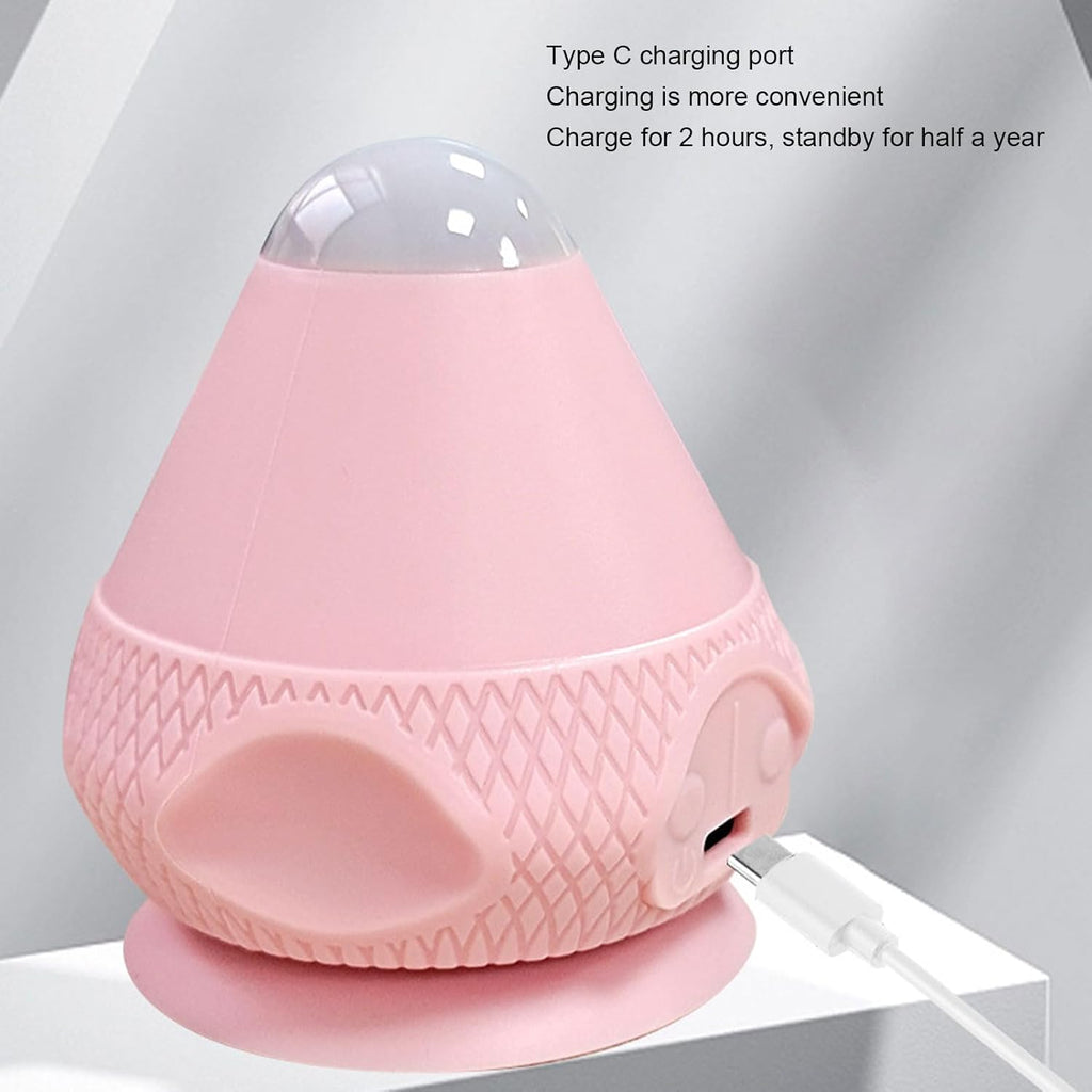 Trigger point self-massage ball with suction cup