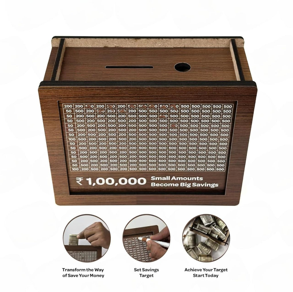 1 Lakh Money Saving Piggy Bank