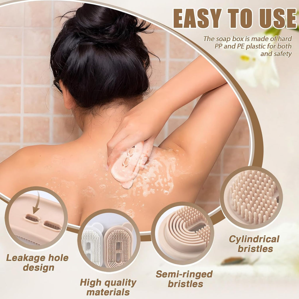 2 in 1 Soap holder with Bath Brush (Buy 1 Get 1 FREE).