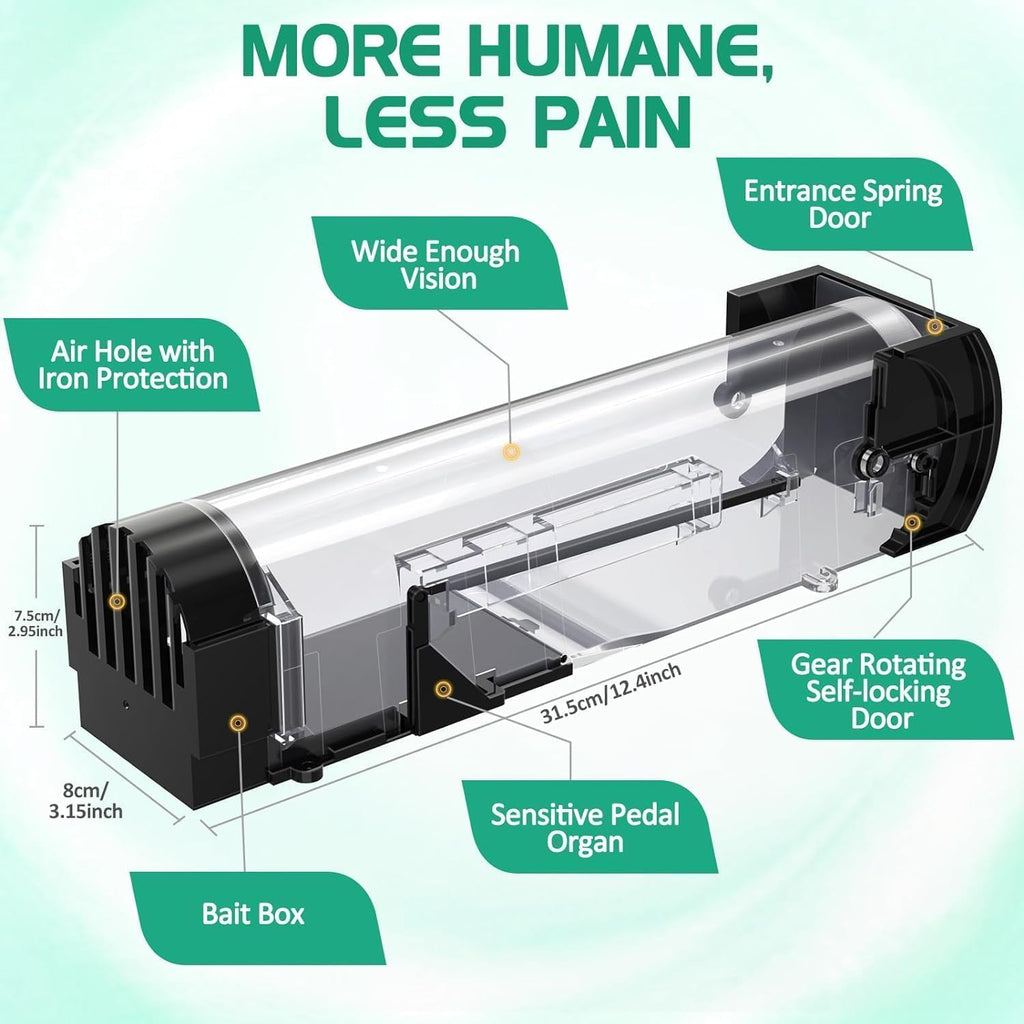 No Kill Reusable Mouse Trap