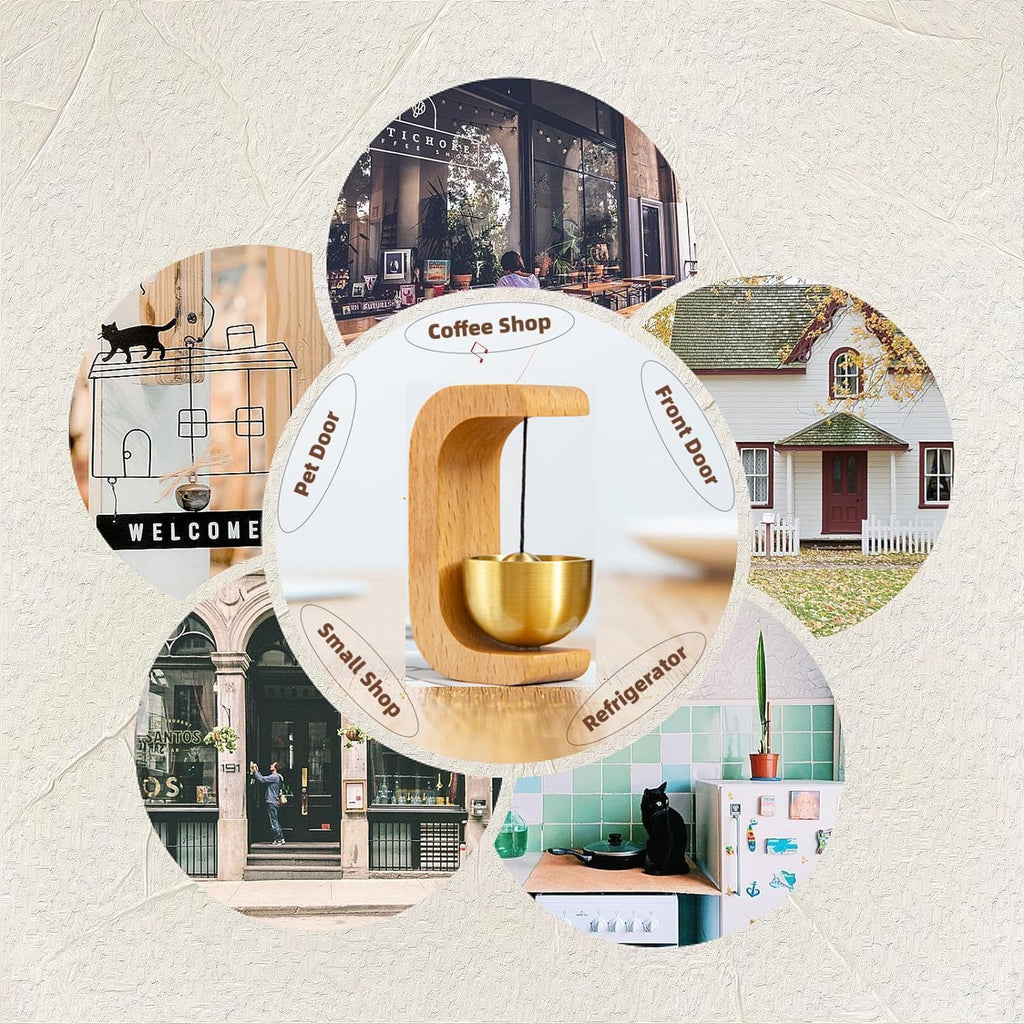 Wooden Magnetic Door Bell