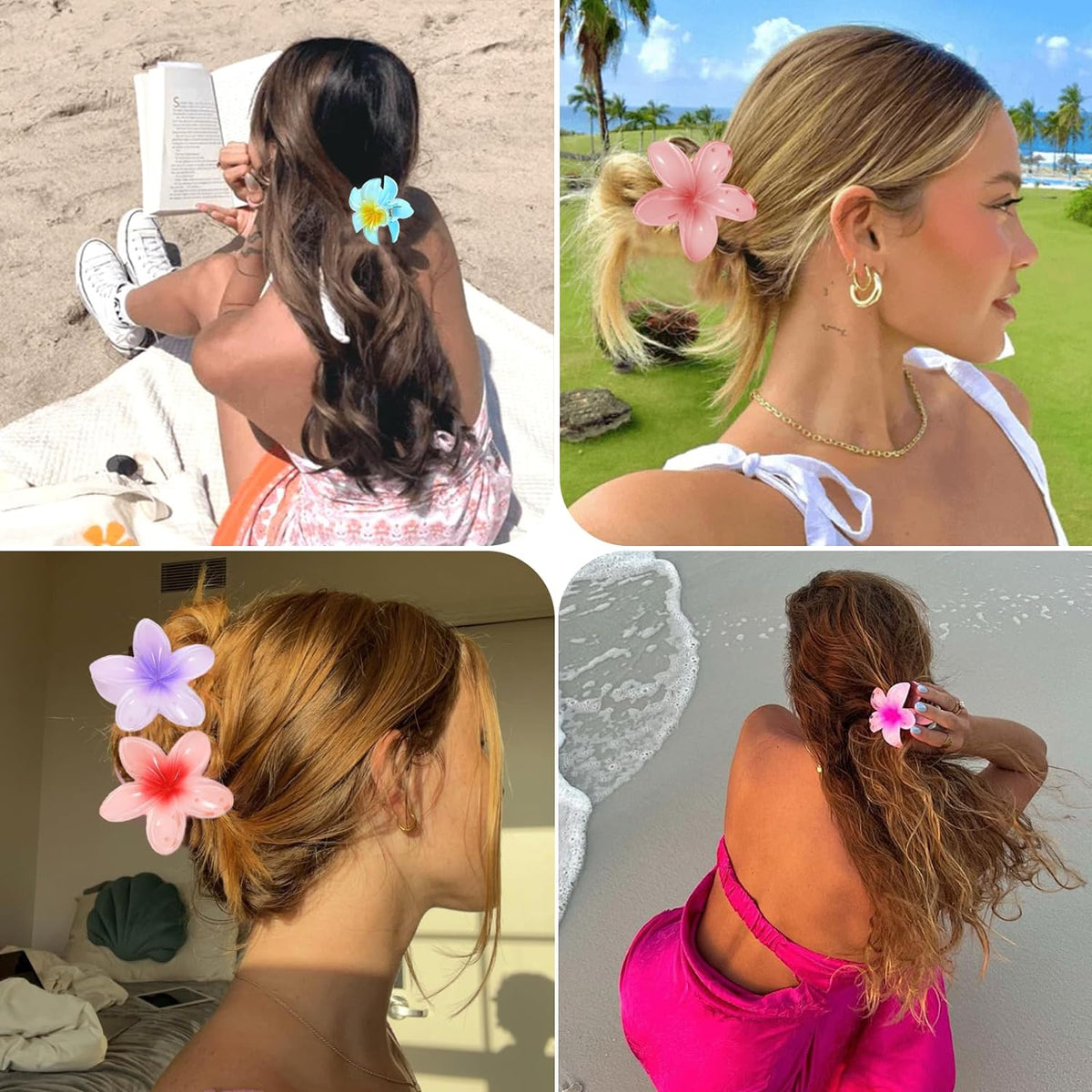 Bloom Hair Claws - Pack of 12