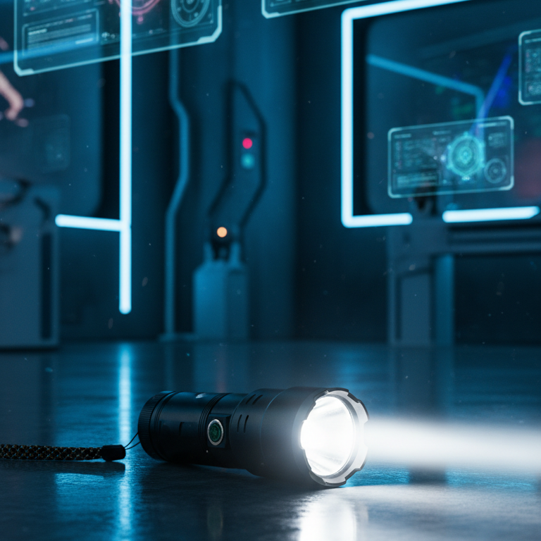 High Power Flashlight 2.0 (1 Year Warranty)