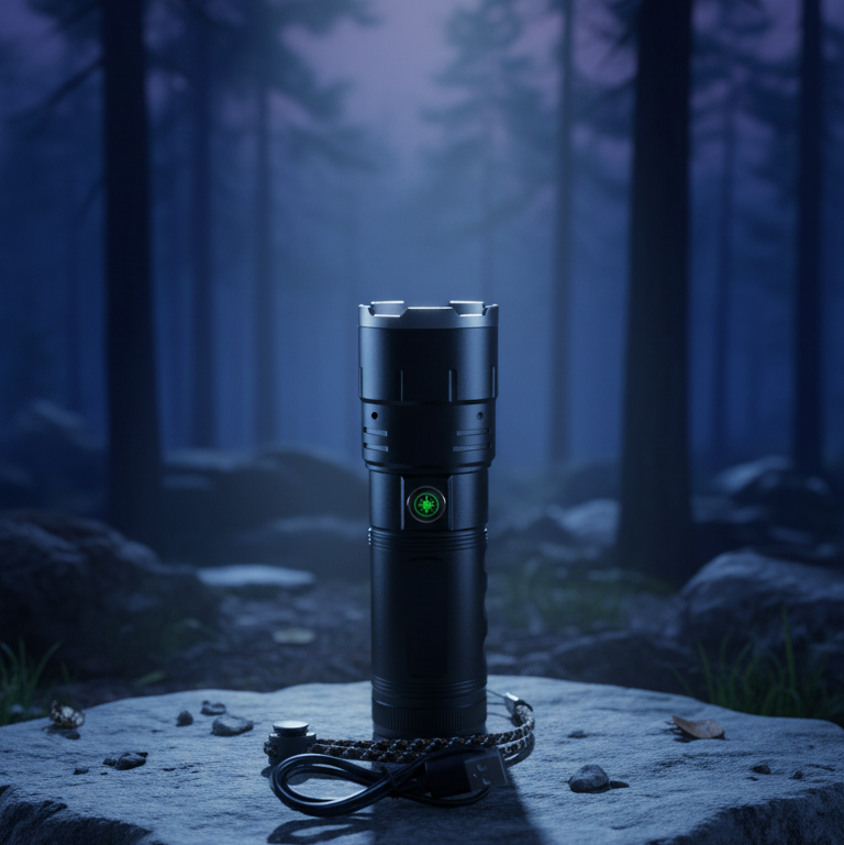 High Power Flashlight 2.0 (1 Year Warranty).