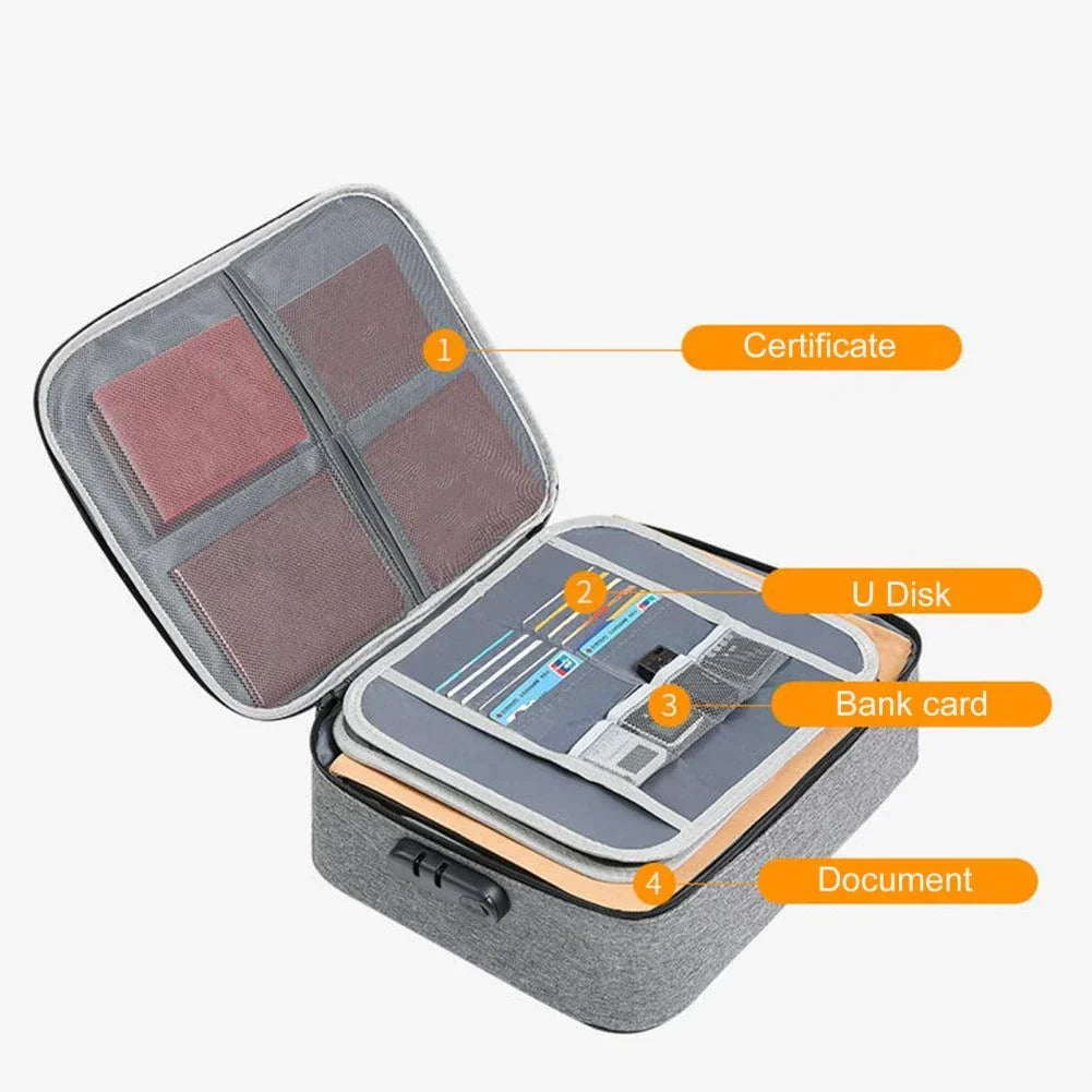 Documents Waterproof Organizer Bag.